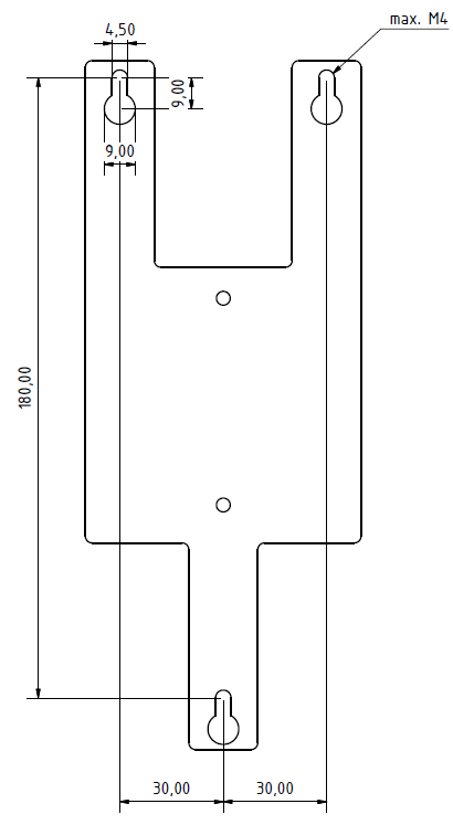 Abmessungen_Halteflansch